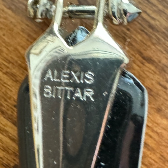 Alexis Bittar Panther Lucite Necklace - Picture 7 of 9